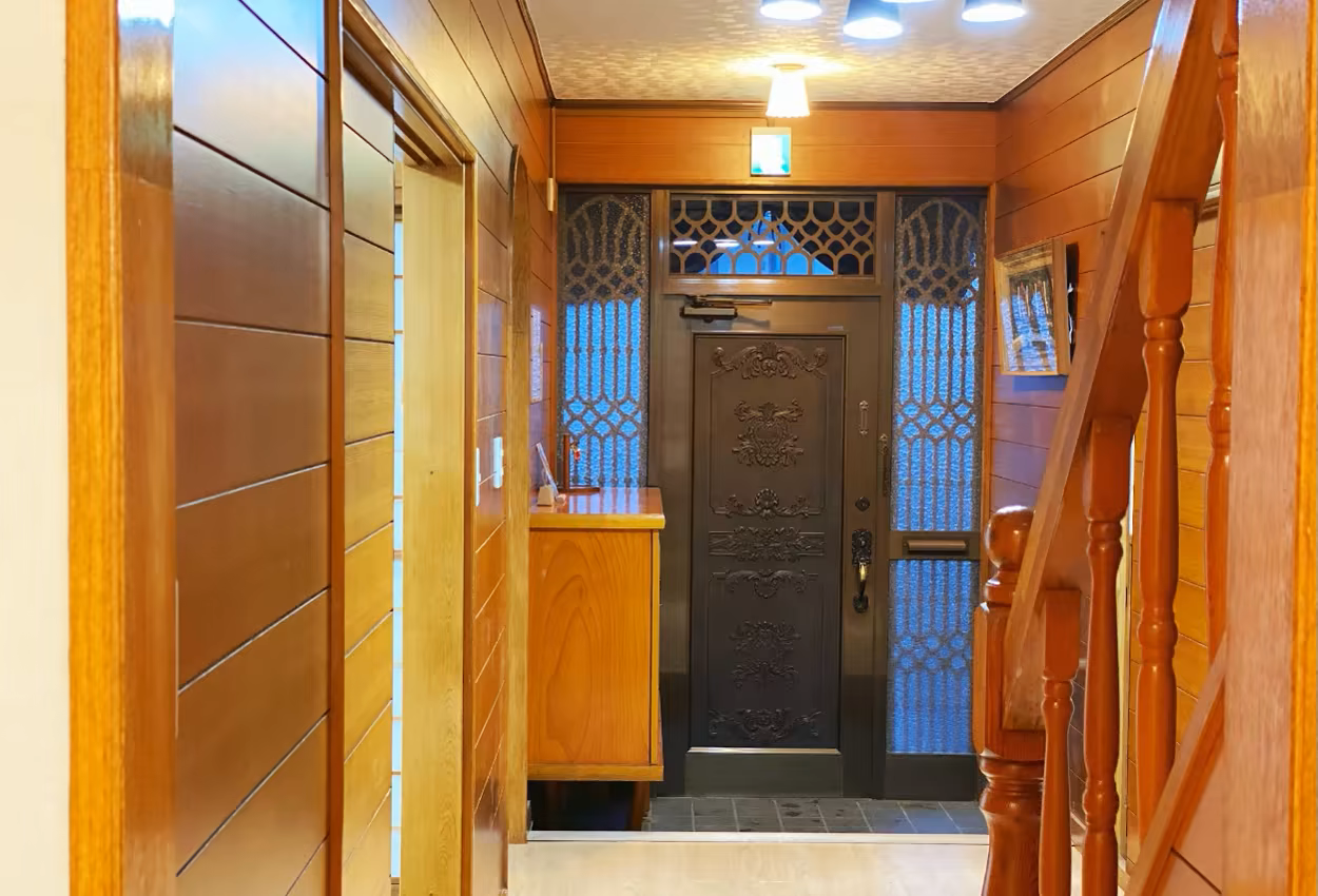 Traditional entrance
