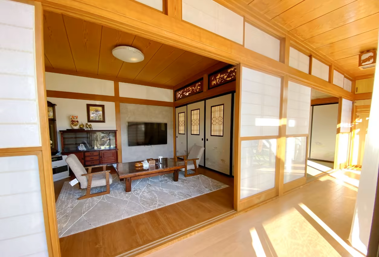 Living room with TV